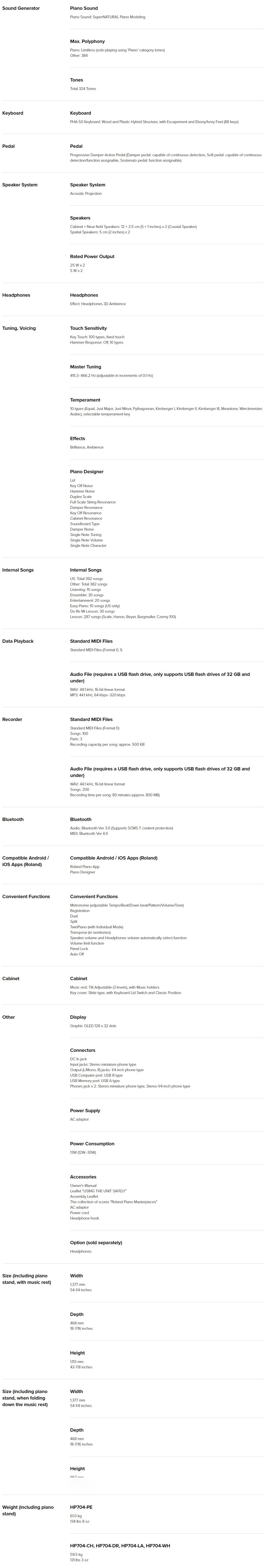 SPECS-HP704