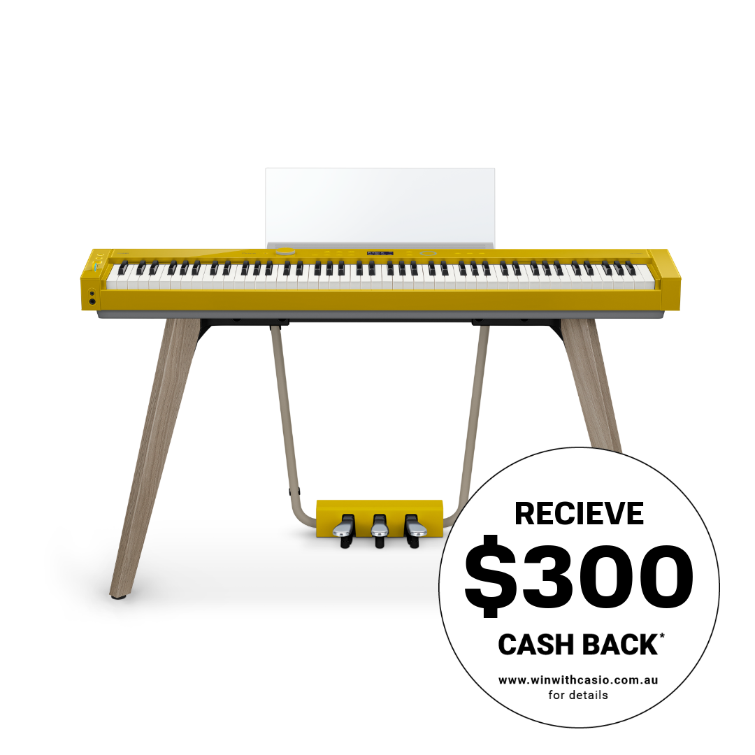 Casio Privia PXS7000 Digital Piano - Harmonious Mustard