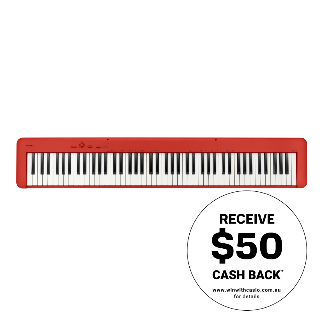Casio CDPS160RD Digital Piano Red