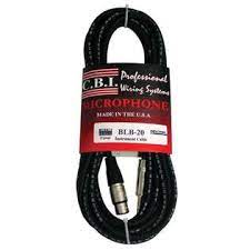 CBI 20ft Mic Lead XLR - Jack