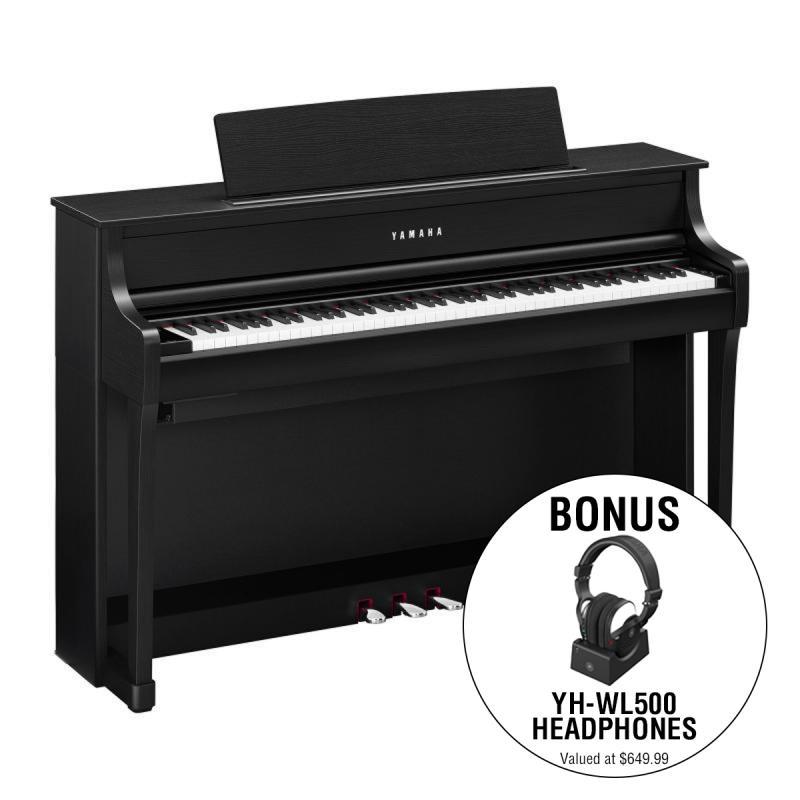 Yamaha CLP875B Clavinova Digital Piano - Black