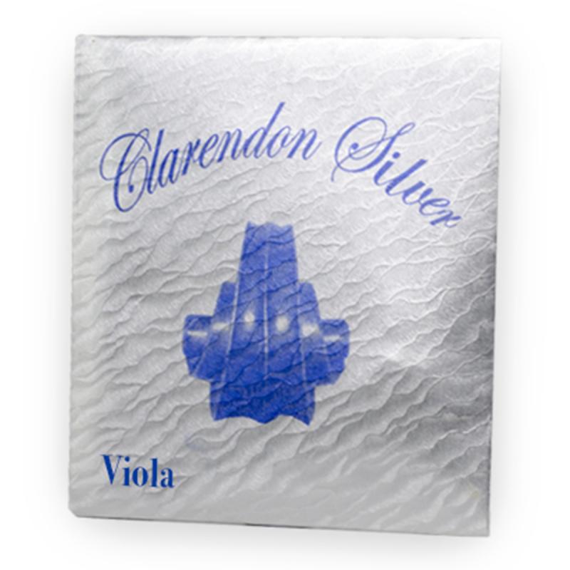 Clarendon Silver Viola String Set - 12 inch