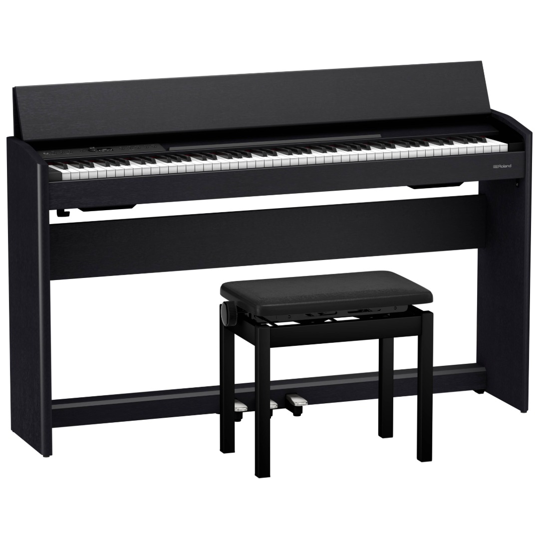 Roland F701 Digital Piano - Contemporary Black