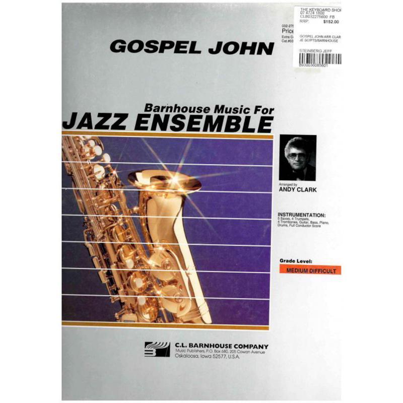 Gospel John Barnhouse Music - Jazz Ensemble (Grade 4)