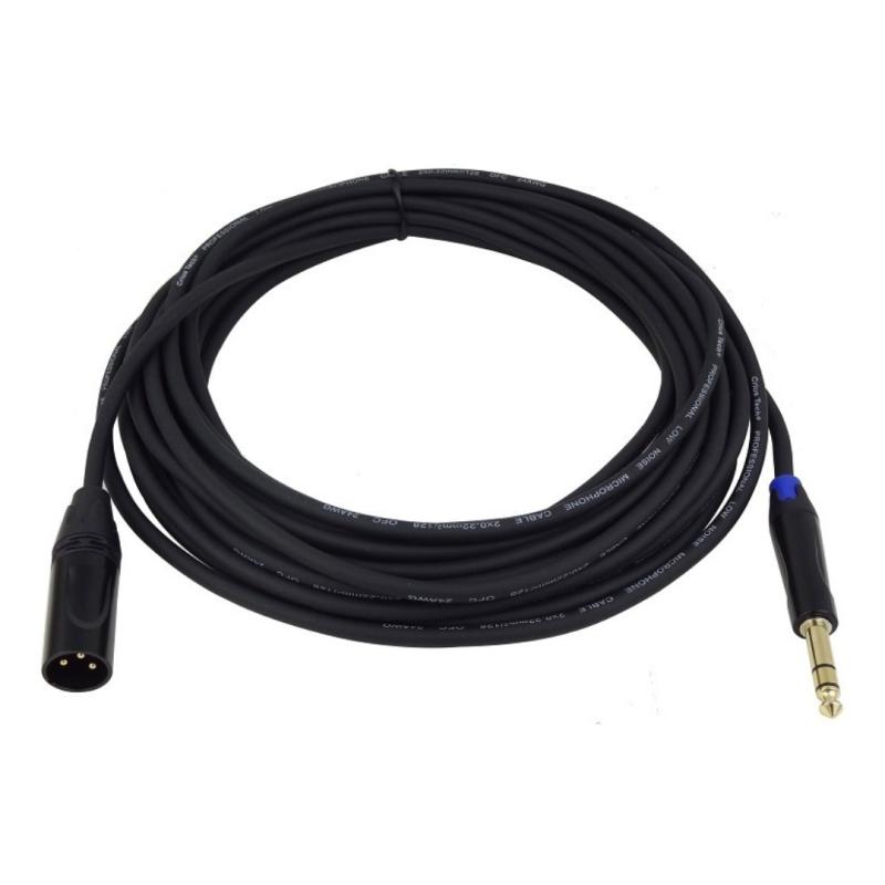 Crius Tech MXTRS-10M - Male XLR to Male TRS Audio Cable