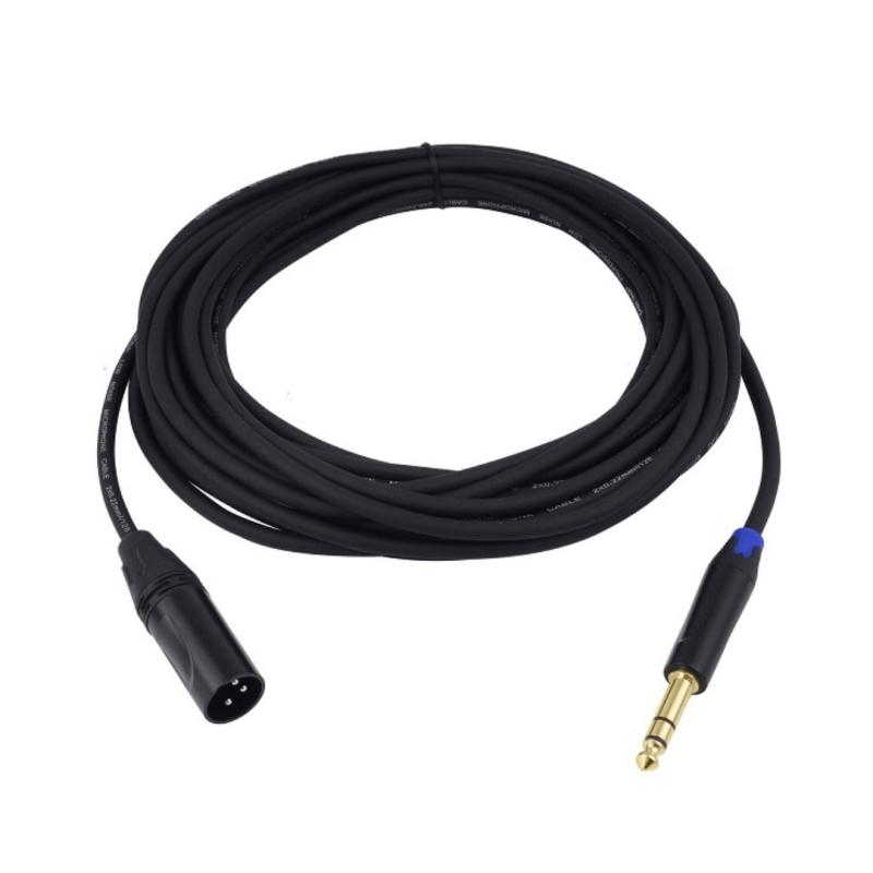 Crius Tech MXTRS-7M - Male XLR to Male TRS Audio Cable