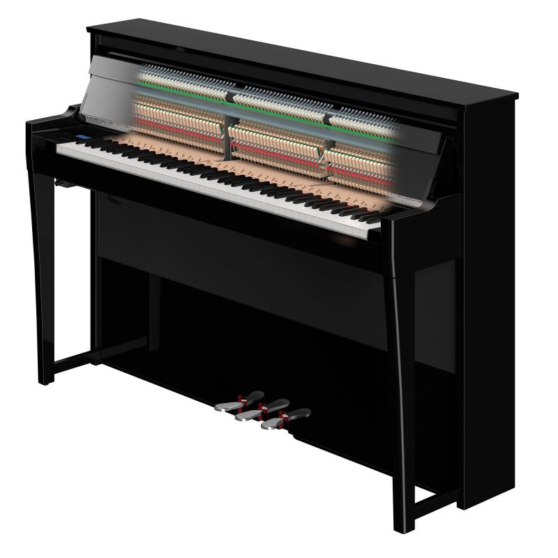 Yamaha NU1XA Hybrid Digital Piano - Polished Ebony