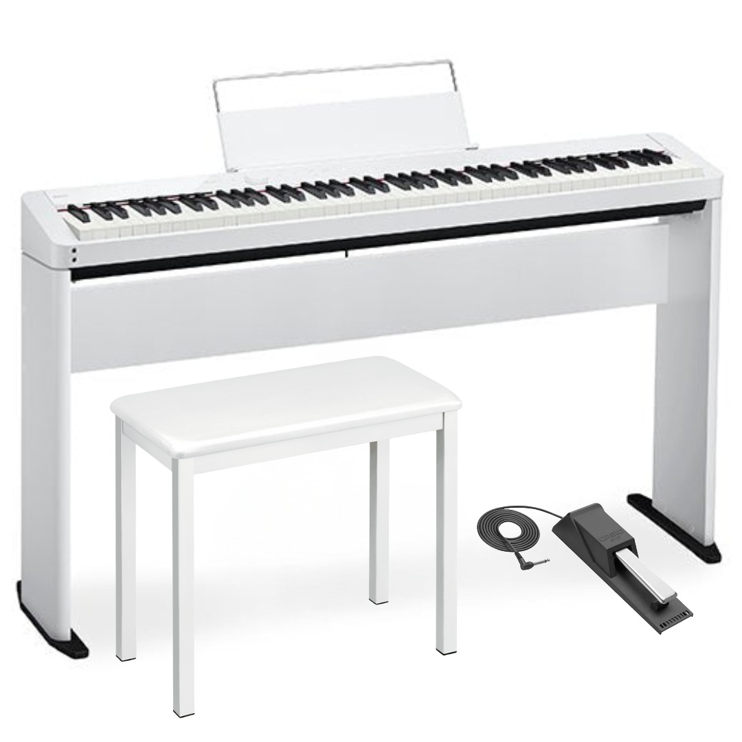 Casio Privia PXS1100 Digital Piano BUNDLE - White
