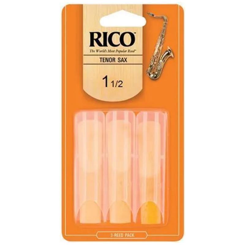 Rico Tenor Sax Reed Size 1.5 - 3 Pack