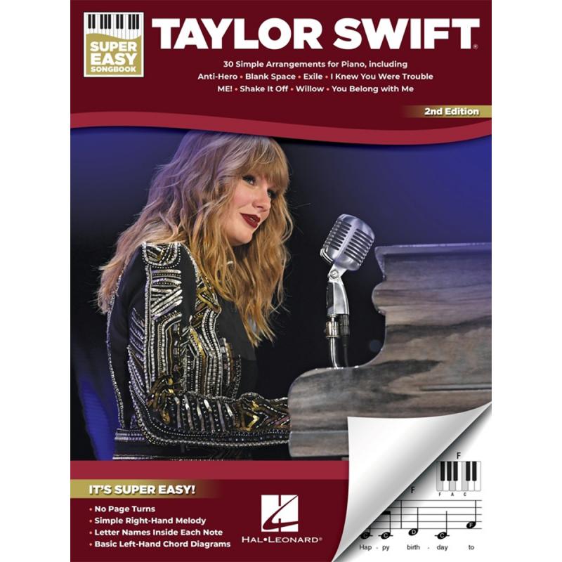 Taylor Swift - Super Easy Songbook - 2nd Edition