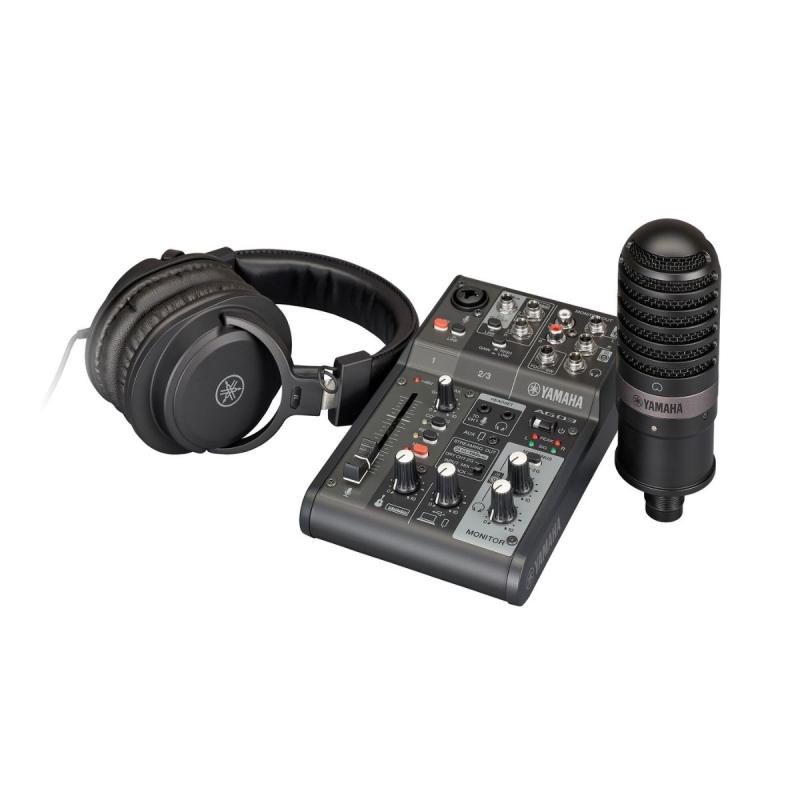 Yamaha AG03mkII USB Interface Live Streaming Pack