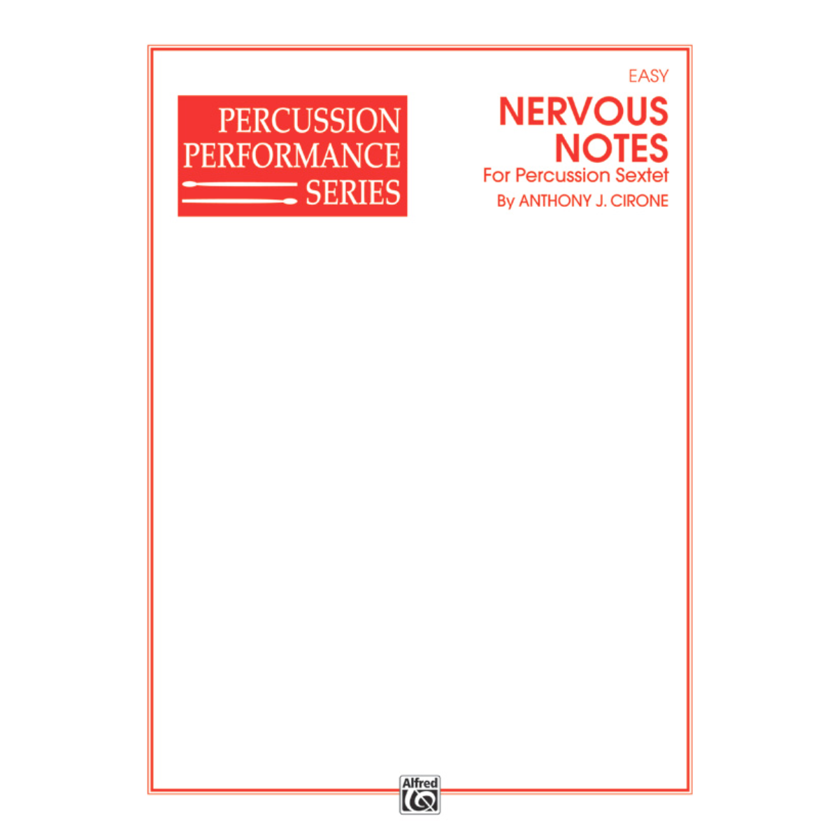 Nervous Notes for Percussion Sextet