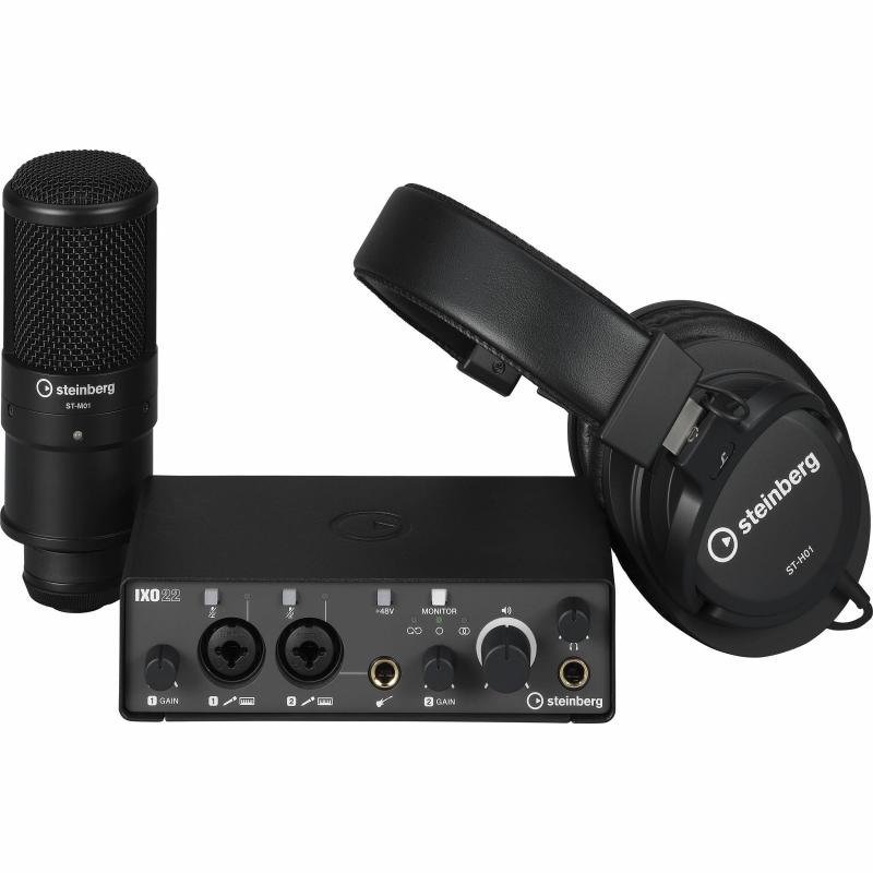 Steinberg IXO22 USB-C Audio Interface Recording Pack